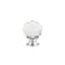 Richelieu 1 3/16 in (30 mm) Clear, Crystal, Chrome Contemporary Metal, Crystal Cabinet Knob BP87373014011 - alternate 3