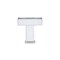 Richelieu 1 3/8 in (35 mm) x 1 3/8 in (35 mm) Chrome Transitional Cabinet Knob BP87883535140 - alternate 2