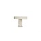 Richelieu 1 3/8 in (35 mm) x 1 3/8 in (35 mm) Brushed Nickel Transitional Cabinet Knob BP87883535195 - alternate 3