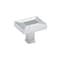 Richelieu 1 25/32 in (45 mm)  x 1 3/8 in (35 mm) Chrome Transitional Cabinet Knob BP87883545140 - alternate 1