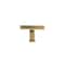 Richelieu 1 25/32 in (45 mm) x 1 3/8 in (35 mm) Champagne Bronze Transitional Cabinet Knob BP87883545CHBRZ - alternate 2