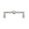 Richelieu Firenze Collection 5 1/16-inch (128 mm) Brushed Nickel Traditional Round Cabinet Pull BP8789128195 - alternate 3