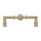 Richelieu Firenze Collection 5 1/16-inch (128 mm) Champagne Bronze Traditional Round Cabinet Pull BP8789128CHBRZ - alternate 4