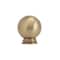 Richelieu Firenze Collection 1 3/16-inch (30 mm) Champagne Bronze Traditional Round Closet Door Knob BP878930CHBRZ - alternate 6