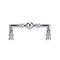 Richelieu Firenze Collection 3 3/4-inch (96 mm) Chrome Traditional Round Cabinet Pull BP878996140 - alternate 10