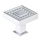 Richelieu 1 5/16 in (33 mm) x 1 5/16 in (33 mm) Chrome Transitional Cabinet Knob BP87953333140 - alternate 1