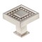 Richelieu 1 5/16 in (33 mm) x 1 5/16 in (33 mm) Brushed Nickel Transitional Cabinet Knob BP87953333195 - alternate 1