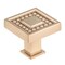 Richelieu 1 5/16 in (33 mm) x 1 5/16 in (33 mm) Champagne Bronze Transitional Cabinet Knob BP87953333CHBRZ - alternate 1