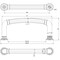 Richelieu 6 5/16 in (160 mm) Center-to-Center Brushed Nickel Traditional Cabinet Pull BP8818160195 - alternate 3