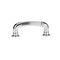 Richelieu 3 in (76.2 mm) Center-to-Center Chrome Traditional Drawer Pull BP88183140 - alternate 3