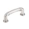 Richelieu 3 in (76.2 mm) Center-to-Center Brushed Nickel Traditional Drawer Pull BP88183195 - alternate 1