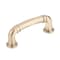 Richelieu 3 in (76.2 mm) Center-to-Center Champagne Bronze Traditional Drawer Pull BP88183CHBRZ - alternate 1