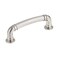 Richelieu 3 3/4 in (96 mm) Center-to-Center Brushed Nickel Traditional Drawer Pull BP881896195 - alternate 1