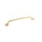 Richelieu 7 9/16 in (192 mm) Center-to-Center Satin Brass Traditional Cabinet Pull BP8855192160 - alternate 1