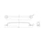 Richelieu 7 9/16 in (192 mm) Center-to-Center Brushed Nickel Traditional Cabinet Pull BP8855192195 - alternate 4