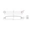 Richelieu 7 9/16 in (192 mm) Center-to-Center Honey Bronze Traditional Cabinet Pull BP8855192HBRZ - alternate 3