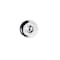 Richelieu 1 3/8 in (35 mm) Chrome Traditional Cabinet Knob BP885535140 - alternate 2