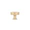 Richelieu 1 3/8 in (35 mm) Satin Brass Traditional Cabinet Knob BP885535160 - alternate 2