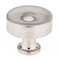 Richelieu 1 3/8 in (35 mm) Brushed Nickel Traditional Cabinet Knob BP885535195 - alternate 1