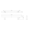 Richelieu 5 1/16-inch (128 mm) Center to Center Royal Gold Contemporary Cabinet Pull BP8864128162 - alternate 2