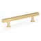 Richelieu 5 1/16-inch (128 mm) Center to Center Royal Gold Contemporary Cabinet Pull BP8864128162 - alternate 1