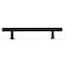 Richelieu 5 1/16-inch (128 mm) Center to Center Matte Black Contemporary Cabinet Pull BP8864128900 - alternate 3