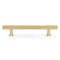 Richelieu 7 9/16-inch (192 mm) Center to Center Royal Gold Contemporary Cabinet Pull BP8864192162 - alternate 4