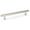 Richelieu 7 9/16-inch (192 mm) Center to Center Brushed Nickel Contemporary Cabinet Pull BP8864192195 - alternate 1
