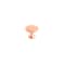 Richelieu 31/32 in (25 mm) Rose Gold Contemporary Cabinet Knob BP904125192 - alternate 1