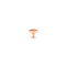 Richelieu 31/32 in (25 mm) Rose Gold Contemporary Cabinet Knob BP904125192 - alternate 4