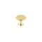 Richelieu 1 9/16 in (40 mm) Satin Gold Contemporary Cabinet Knob BP904140160 - alternate 1