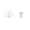Richelieu 1 9/16 in (40 mm) Brushed Nickel Contemporary Cabinet Knob BP904140195 - alternate 4
