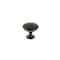 Richelieu 1 9/16 in (40 mm) Matte Black Contemporary Cabinet Knob BP904140900 - alternate 1