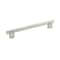 Richelieu 7 9/16 in (192 mm) Center-to-Center Brushed Nickel Contemporary Drawer Pull BP905192195 - alternate 1