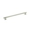 Richelieu 10 1/8 in (256 mm) Center-to-Center Brushed Nickel Contemporary Drawer Pull BP905256195 - alternate 1