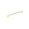Richelieu 8 13/16 in to 10 1/8 in (224 mm to 256 mm) Brushed Gold Contemporary Drawer Pull BP9253256165 - alternate 1