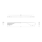 Richelieu 8 13/16 in to 10 1/8 in (224 mm to 256 mm) Matte Black Contemporary Drawer Pull BP9253256900 - alternate 6