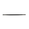 Richelieu 8 13/16 in to 10 1/8 in (224 mm to 256 mm) Matte Black Contemporary Drawer Pull BP9253256900 - alternate 2