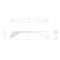 Richelieu 6 5/16 in (160 mm) Center-to-Center Brushed Gold Contemporary Cabinet Pull BP9256160165 - alternate 4