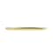 Richelieu 6 5/16 in (160 mm) Center-to-Center Brushed Gold Contemporary Cabinet Pull BP9256160165 - alternate 2