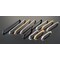 Richelieu 8 13/16 in (224 mm) Center-to-Center Brushed Gold Contemporary Drawer Pull BP9256224165 - alternate 4