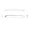 Richelieu 12 5/8 in (320 mm) Center-to-Center Brushed Nickel Contemporary Drawer Pull BP9256320195 - alternate 4
