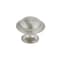 Richelieu 1 3/16 in (30 mm) Brushed Nickel Traditional Metal Cabinet Knob BP92830195 - alternate 1