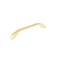 Richelieu 6 5/16 in (160 mm) Center-to-Center Brushed Gold Contemporary Drawer Pull BP9455160165 - alternate 1