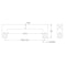 Richelieu 5-1/16 in. (128 mm) Center-to-Center Matte Black Forged Iron Traditional Barn Door Pull BP9466128900 - alternate 2