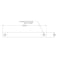 Richelieu 5-1/16 in. (128 mm) Center-to-Center Matte Black Forged Iron Traditional Barn Door Pull BP9466128900 - alternate 3