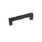 Richelieu 5-1/16 in. (128 mm) Center-to-Center Matte Black Forged Iron Traditional Barn Door Pull BP9466128900 - alternate 1