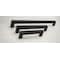 Richelieu Sheffield 7 9/16 in (192 mm) Center-to-Center Matte Black Traditional Cabinet Pull BP9466192900 - alternate 4