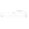 Richelieu Sheffield 7 9/16 in (192 mm) Center-to-Center Matte Black Traditional Cabinet Pull BP9466192900 - alternate 2