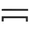 Richelieu Sheffield 7 9/16 in (192 mm) Center-to-Center Matte Black Traditional Cabinet Pull BP9466192900 - alternate 3